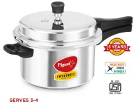 pigeon 5L induction and gas stove suitable pressure cooker